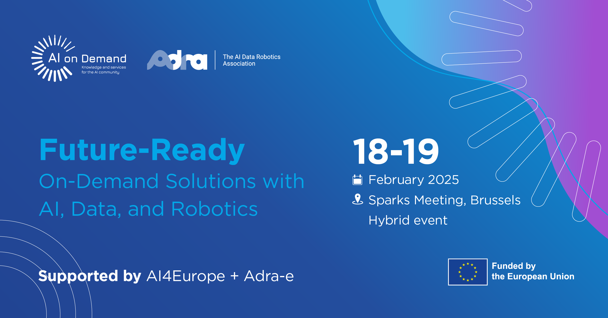 Adra event-  The future: on-demand solutions with AI, data and robotics 