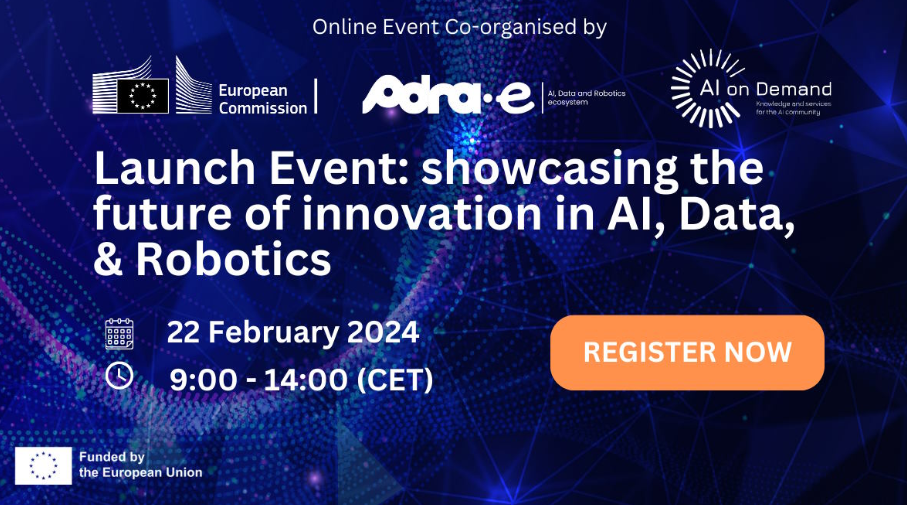 Horizon Europe AI & Robotics Launch Event 2024 – February 22nd