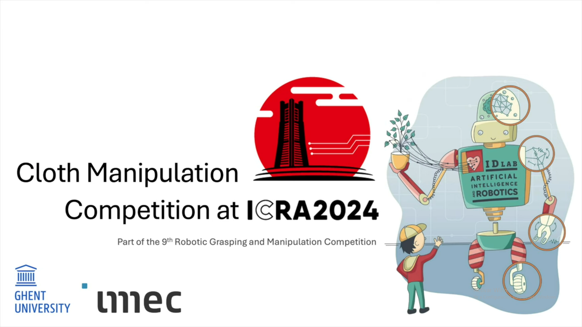 Cloth Manipulation Competition ICRA 2024